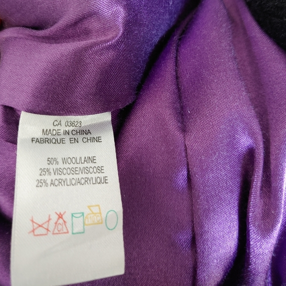 Projek Raw Wool Blend Pea Coat - Picture 5 of 8